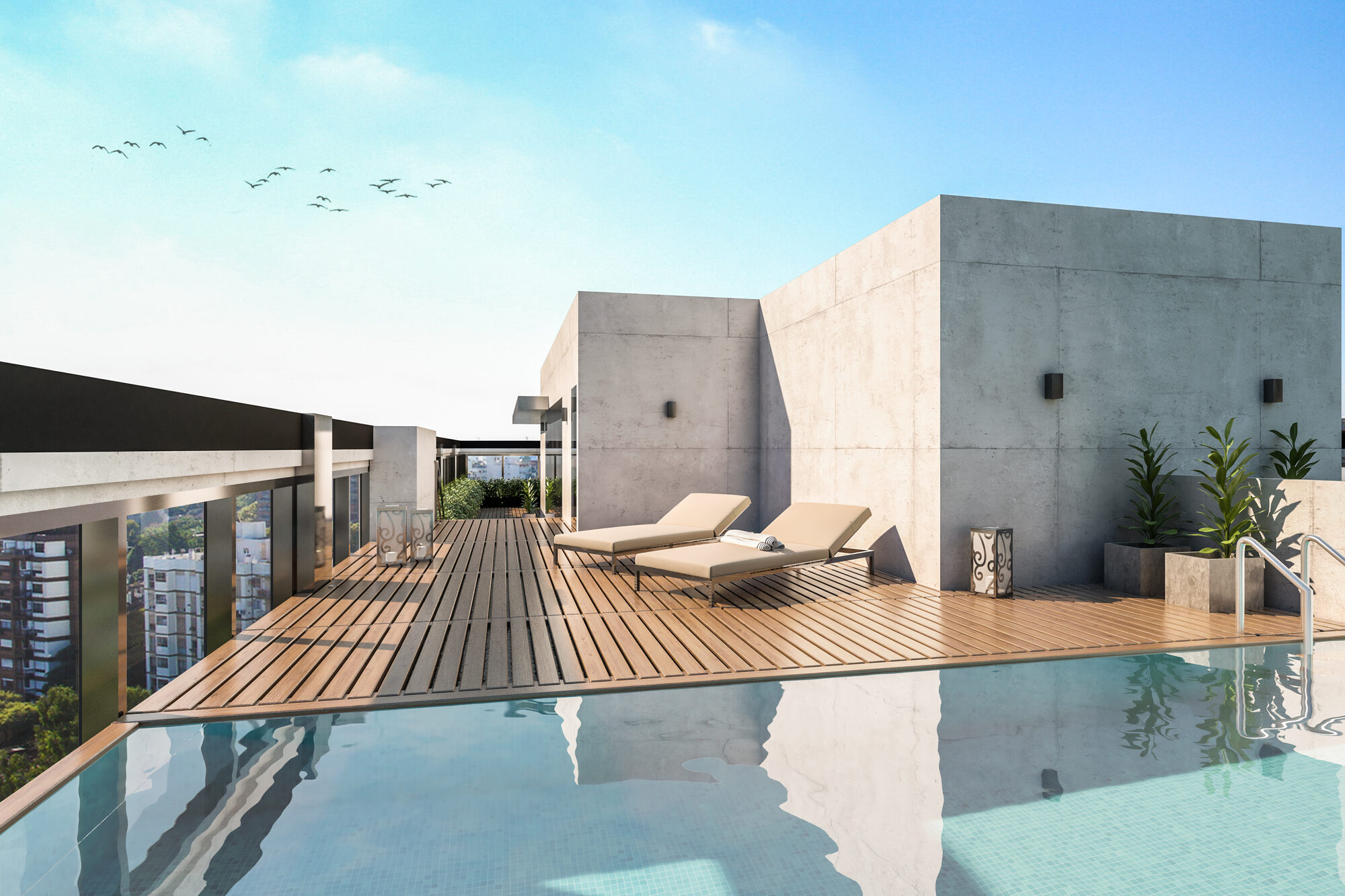 Terraza dúplex